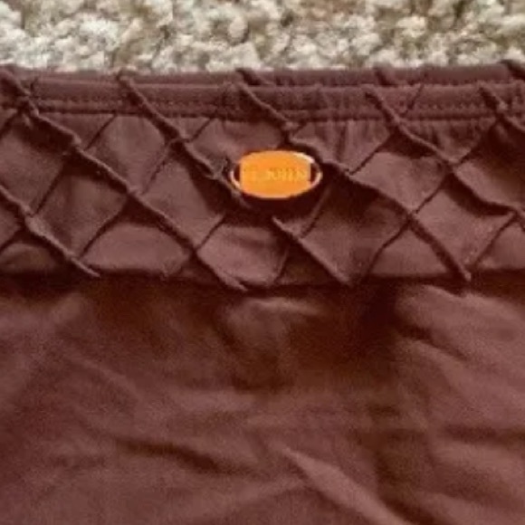 St. John Brown Swim Skirt - Picture 7 of 7